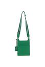 Green 'Eclisse Cuoio' Real Leather Crossbody Bag, Image 4 of 4