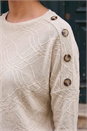 Biscuit Button Detail Top, Image 4 of 4