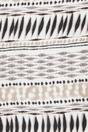 Beige Sarta Beige Geometric Boho Lightweight Scarf, Image 3 of 5
