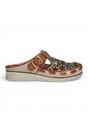 Beige Womens Cushioned Wedge Sandals-DORRY-01, Image 1 of 7