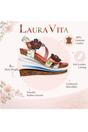 Orange Womens Cushioned Wedge Sandals-BONITO-32, Image 3 of 7