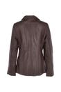 Brown Ashwood Leather Brown 'Angela' Leather Blazer Jacket, Image 3 of 4