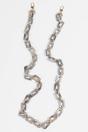 Grey Square Link Acrylic Bag Strap, Image 3 of 3