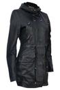 Black Hooded Parka Jacket-Oakengates, Image 2 of 5