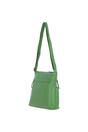 Green Ashwood Leather Green 'Derby' Stylish Real Leather Shoulder Bag, Image 5 of 5
