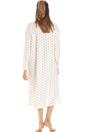 Beige Camille Lingerie Beige Polka Dot Nightdress, Image 3 of 5