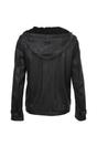 Black Ashwood Leather Black 'Nicola' Real Leather Hooded Jacket Women Coat, Image 4 of 5