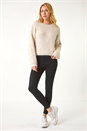 Stone Dusk Fluffy Sparkly Knit Jumper, Image 2 of 5