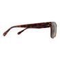 Brown Rectangle Dark Havana Green Polarized Sunglasses, Image 4 of 4