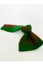 Green Chunky Check Scarf, Image 3 of 4