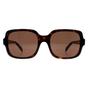 Brown Square Shiny Havana Dark Brown EA4195, Image 1 of 5