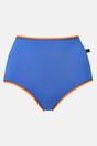 Midnight Blue Pack of Three "Citron Blue" Cotton Full Briefs, Image 6 of 7