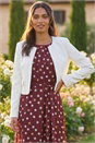 Ivory Smart Pocket Jacket, Image 1 of 4