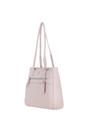 Light Pink 'London' Real Leather Shoulder Bag, Image 3 of 5