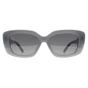 Rectangle Shiny Blue Cream Smoke Grey Polarized MP56, Image 1 of 3