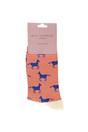 Coral 1 Pack Novelty Animal Patterned Bamboo Socks, Image 2 of 4