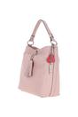 Peach 'Musette' Real Leather Hobo Bag, Image 4 of 5