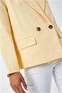 Lemon  Double Breasted Button Blazer , Image 5 of 5