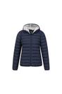 Navy Faux Fur Lined Padded Jacket, Image 5 of 5