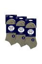 Grey 9 Pack Honeycomb Top Ankle Cotton Socks, Image 2 of 2