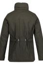 Khaki Leighton Plaid Waterproof Jacket, Image 3 of 3