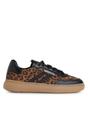 Brown Tamaris Brown Tamaris Leopard Black Stripe Sneakers, Image 1 of 6
