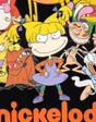 Black Nickelodeon Classic Group T-Shirt, Image 6 of 6