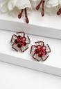 Red Diva Collection Columbine Studs, Image 2 of 5