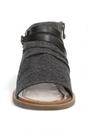 Grey Blowfish Malibu Grey Womens "Denver" Strappy Low Wedge Sandals, Image 3 of 6