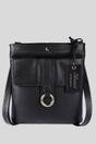 Black Ashwood Leather Black 'Heaven' Real Leather Cross Body Bag, Image 1 of 5