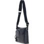 Navy Exquisite Real Leather Cross Body Bag, Image 4 of 5