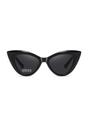 Black AVANT-GARDE PARIS Black Chic Cat Eye Polarized Sunglasses, Image 3 of 5