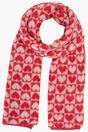 Red Heart Checkerboard Heavyweight Winter Scarf, Image 1 of 4