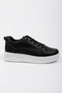 Black Constance Chunky Sole Lace Up Trainers, Image 1 of 5