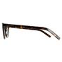 Brown Square Dark Havana Grey SL 28 SLIM Sunglasses, Image 3 of 6