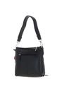 Black Small Two In One Leather Crossbody Bag & Shoulder Bag, Image 5 of 5