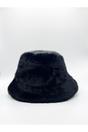 Black Soft Bucket Hat, Image 3 of 4