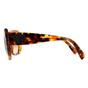 Brown Versace Brown Rectangle Light Havana Brown Gradient Sunglasses, Image 3 of 4