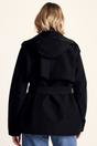 Black Shea Waterproof Trench Coat, Image 3 of 6