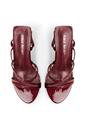 Burgundy Free Spirit Wide Fit Burgundy  Mid Heels, Image 2 of 4