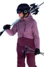 Purple Alpine Waterproof Padded Ski Jacket, Image 6 of 6