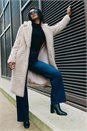 Indigo Dusk Denim Stretch Wide Leg Jeans, Image 6 of 6