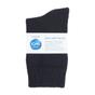 Black Extra Wide Non Elastic Thermal Socks, Image 3 of 3