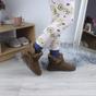 Brown AJVANI Brown Faux Fur Lined Ankle Boots Slippers, Image 5 of 6