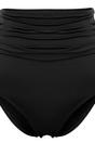 Black High Waist Shaping Bikini Bottom, Image 3 of 5