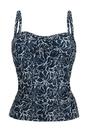 Navy Aceana III Tankini Top, Image 1 of 4