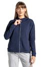 Navy Blue Eden Fleece Top, Image 1 of 3
