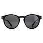 Black Polaroid Black Round Black Grey Polarized Sunglasses, Image 1 of 4