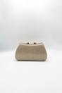 Gold Gold Shimmer Clutch Bag, Image 4 of 5