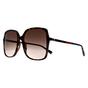 Brown Gucci Brown Square Havana Brown Gradient GG0544S, Image 2 of 3
